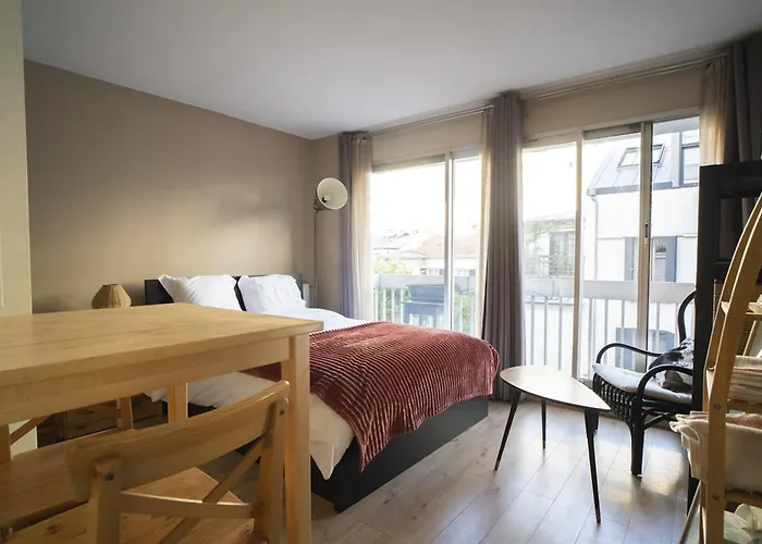 Glamour Studio With Balcony In Paris 14Th